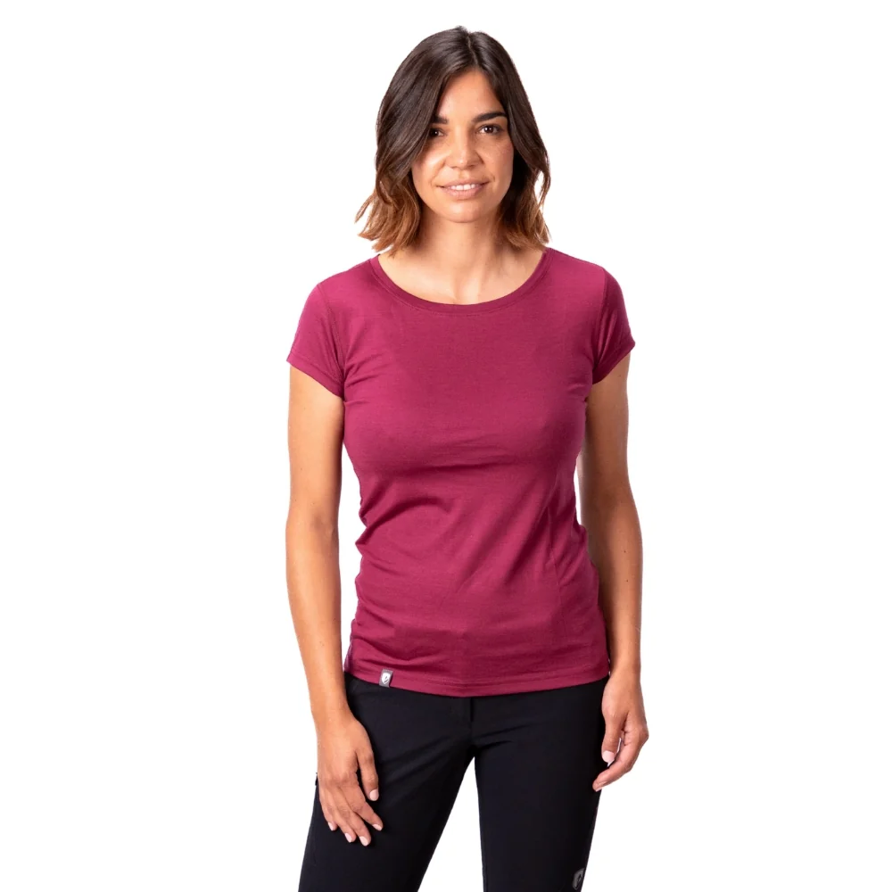100% Merino T-Shirt Damen - ultrafein