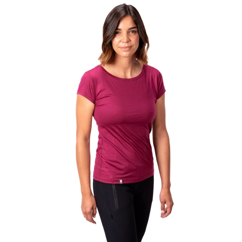 100% Merino T-Shirt Damen - ultrafein - Image 6
