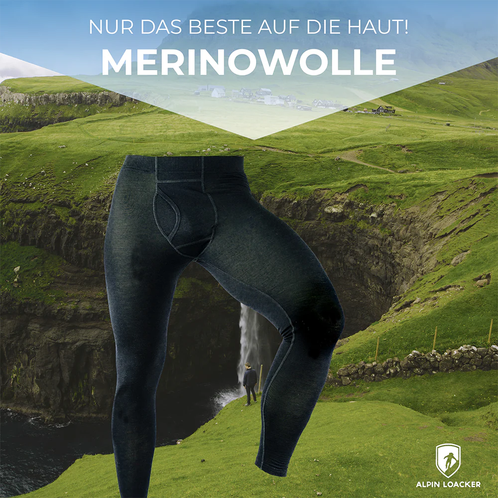 Lange Merino Unterhose Herren 150 g/m2 - Image 4