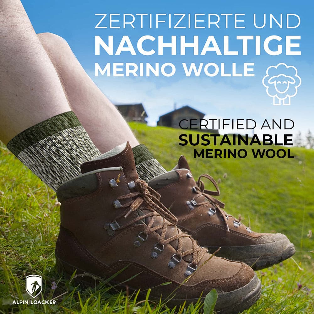 Merino Wandersocken Classic Herren & Damen - Image 6