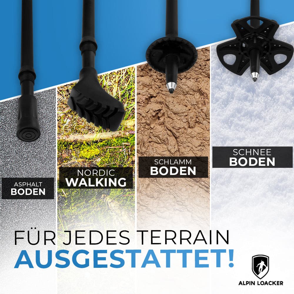 Teleskop Wanderstöcke aus Carbon - Image 4