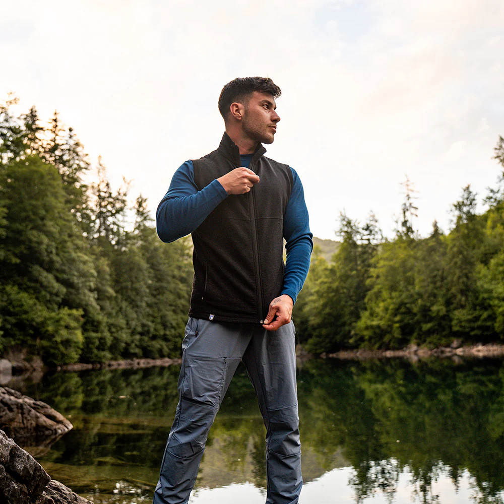 Merino Weste Herren 270 g/m2 - Image 4