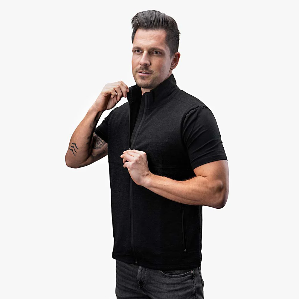 Merino Weste Herren 270 g/m2 - Image 6