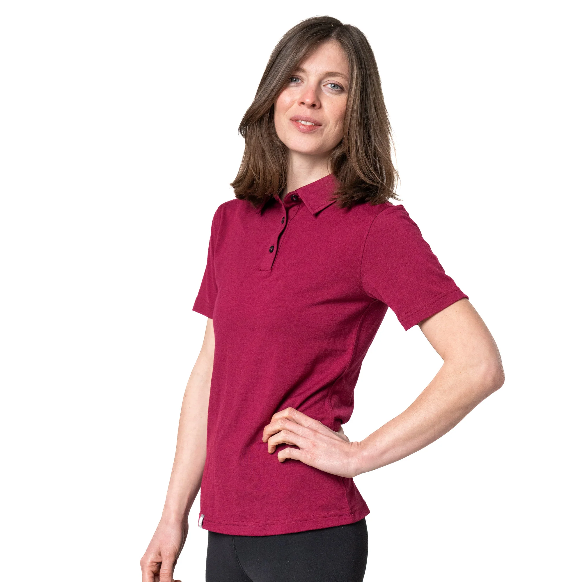 Merino Coolmax Polo T-Shirt Damen 150 g/m2