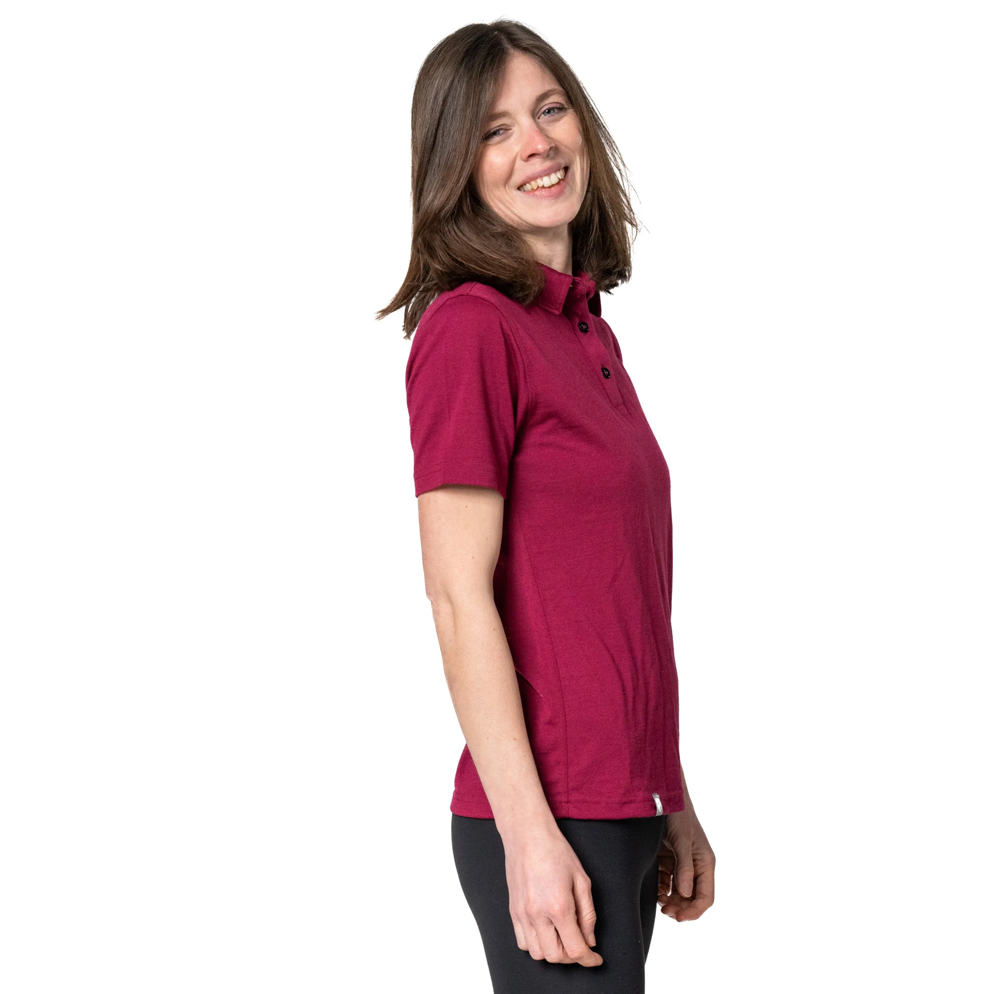 Merino Coolmax Polo T-Shirt Damen 150 g/m2 - Image 2