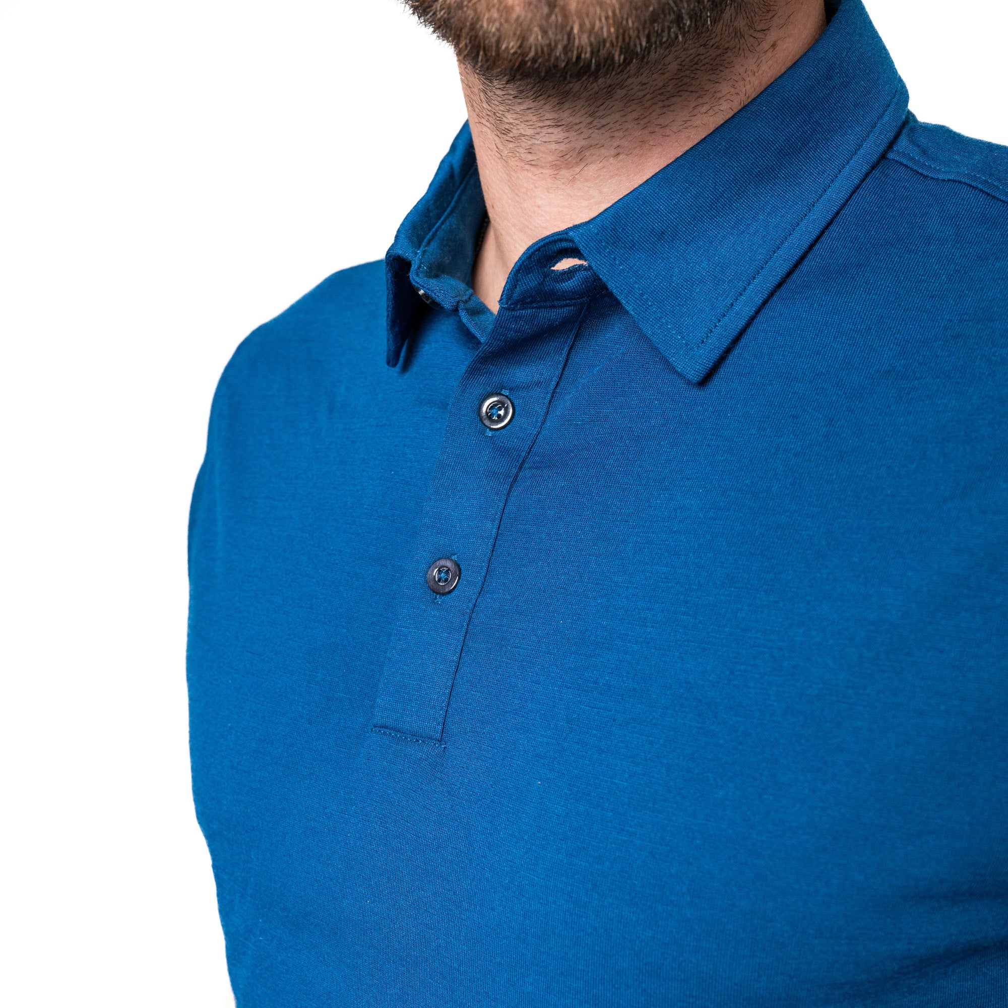 Merino Coolmax Polo T-Shirt Herren 150 g/m2 - Image 7