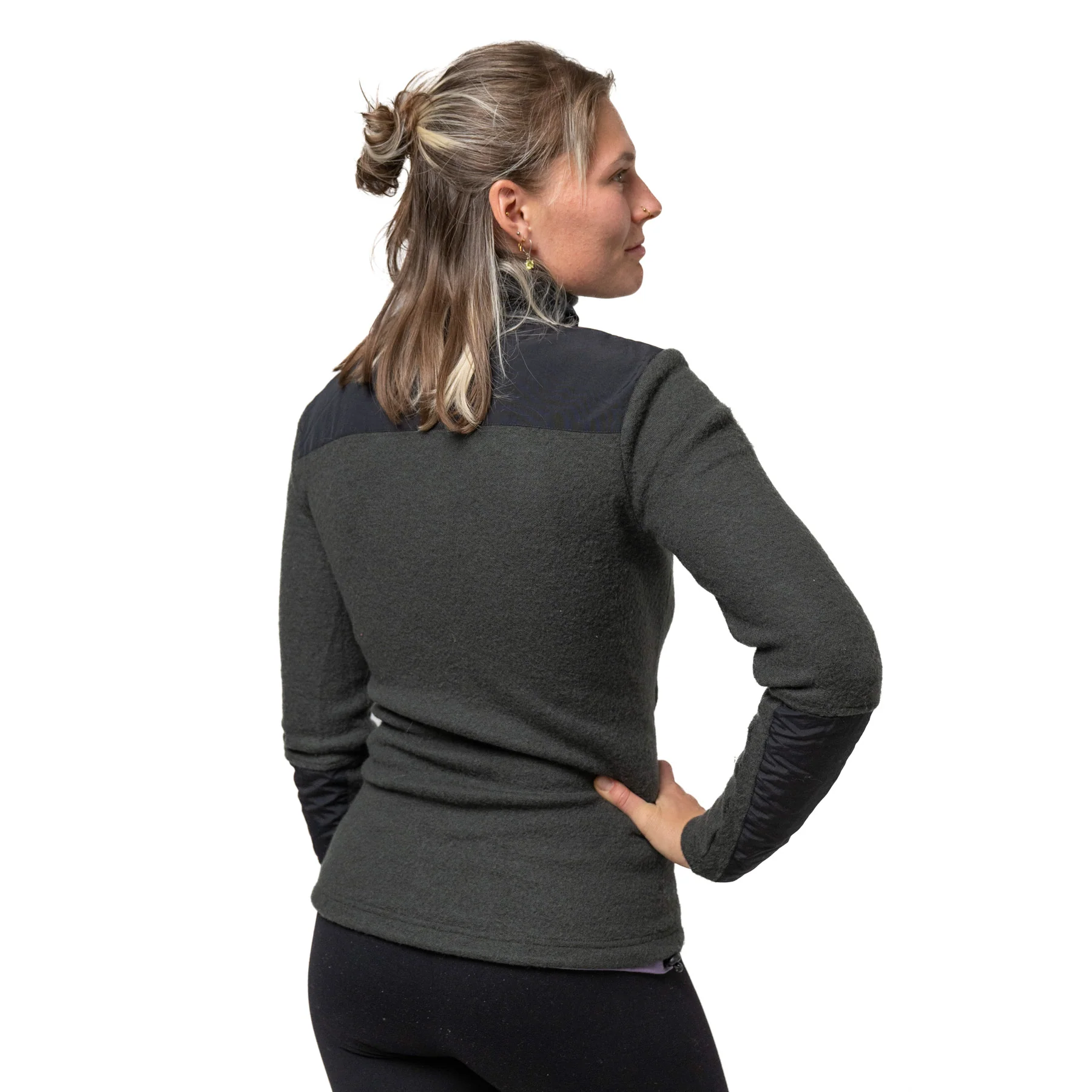 Merino Fleece Jacke Damen 280g/m2 - Image 4