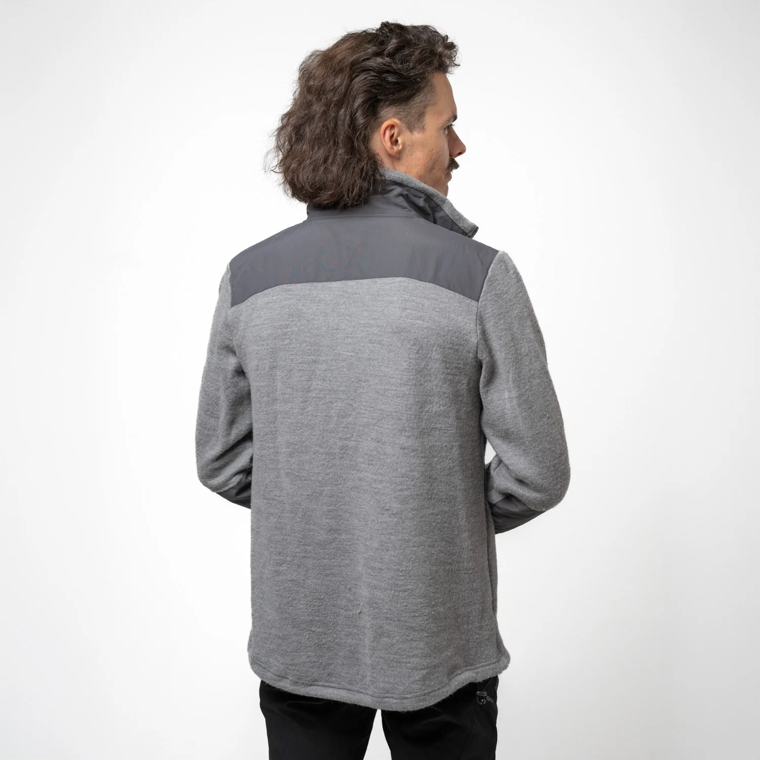Merino Fleece Jacke Herren 280g/m2 - Image 6