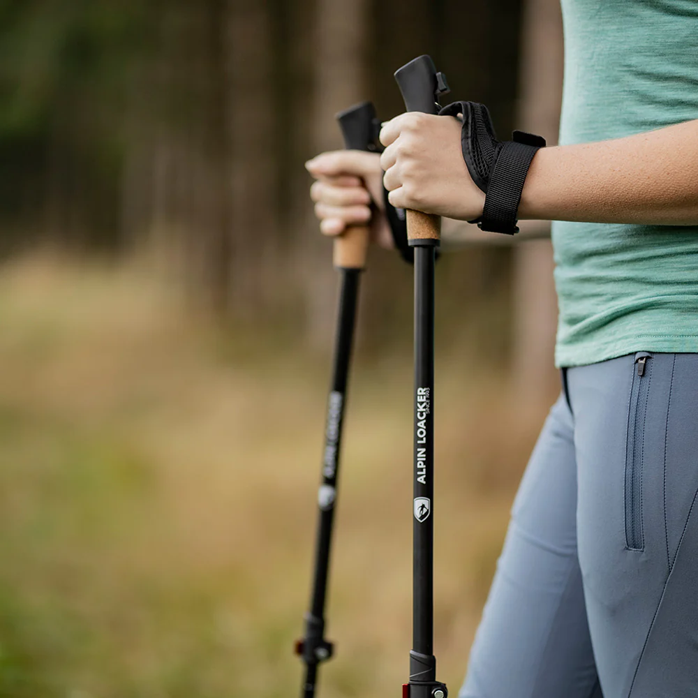 Teleskop Nordic Walking Stöcke aus Aluminium - Image 2